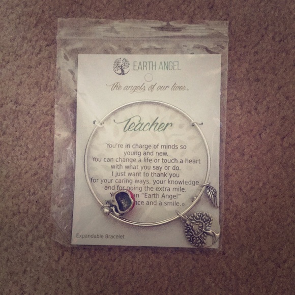 Brand New! Earth Angels Teacher Bracelet! - Picture 1 of 4